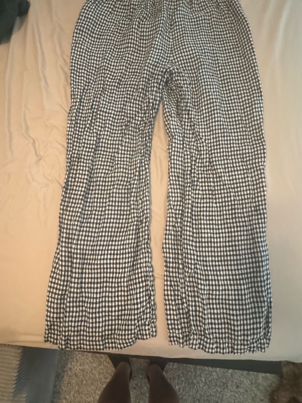 Reformation Olina Linen Cropped Pant - Picture 3 of 3
